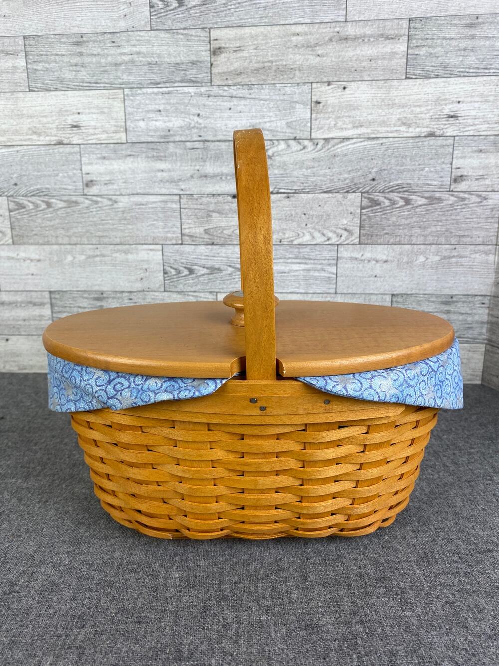Longaberger 2000 Century Celebration Cheers Basket Lid Liner VINTAGE RARE